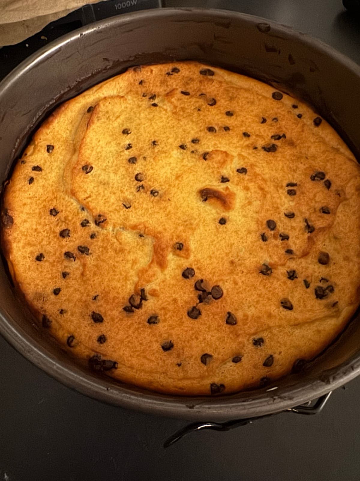 Ricotta and chocolate cake with the Thermomix, no starch shortcuts