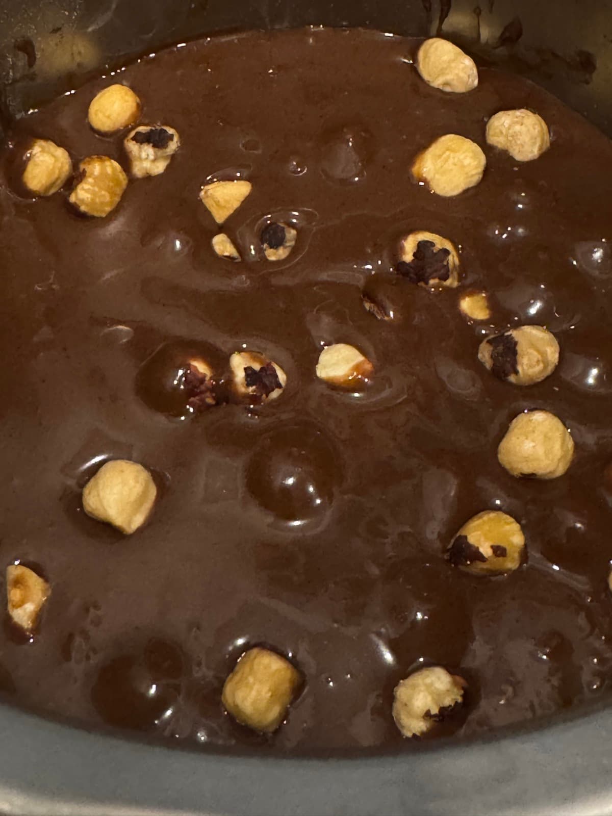 Brownies al cioccolato e nocciole intere Bimby