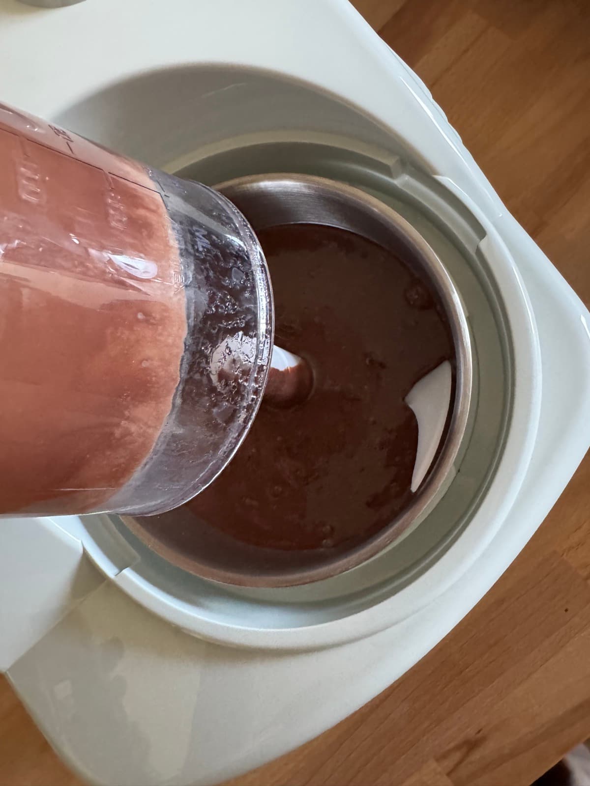 Gelato al cioccolato fondente con il Bimby