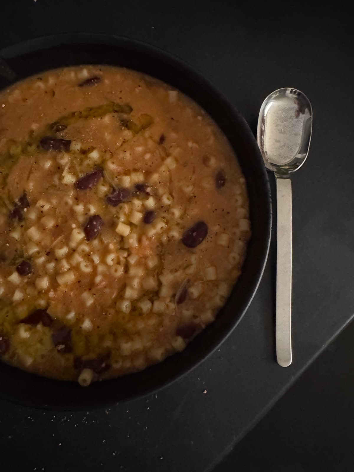Pasta e fagioli cremosa col Bimby, pronta in 30 minuti