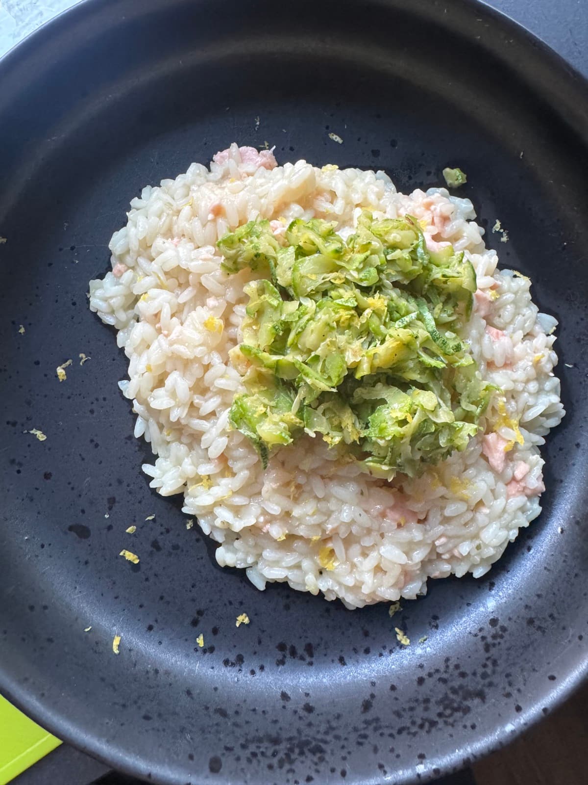 Riso salmone e zucchine Bimby in 25 minuti