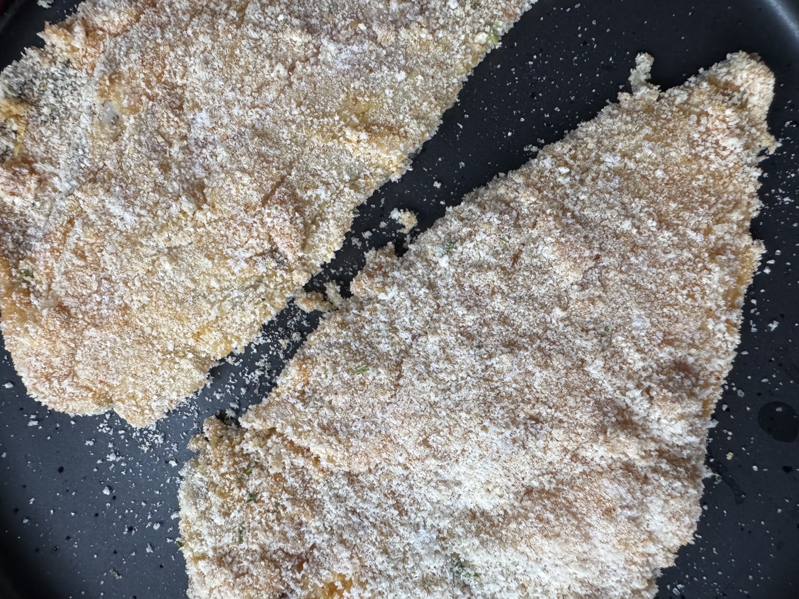 Orata impanata col pangrattato fatto in casa